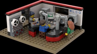 studio radio lego